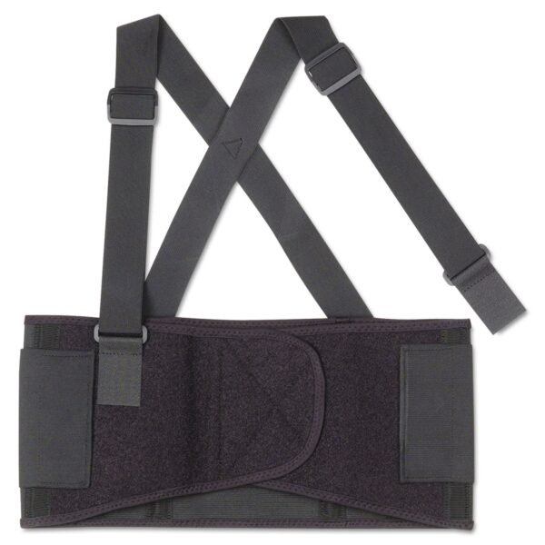 ergodyne ProFlex 1650 Economy Elastic Back Support Brace, X-Large, 38" to 42" Waist, Black (11095)