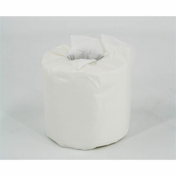 Everyday Genuine Joe Standard Bath Tissue 2 Ply - 3" Width x 4" Length - 400 Sheets/Roll - White - 96 / Carton (40097)