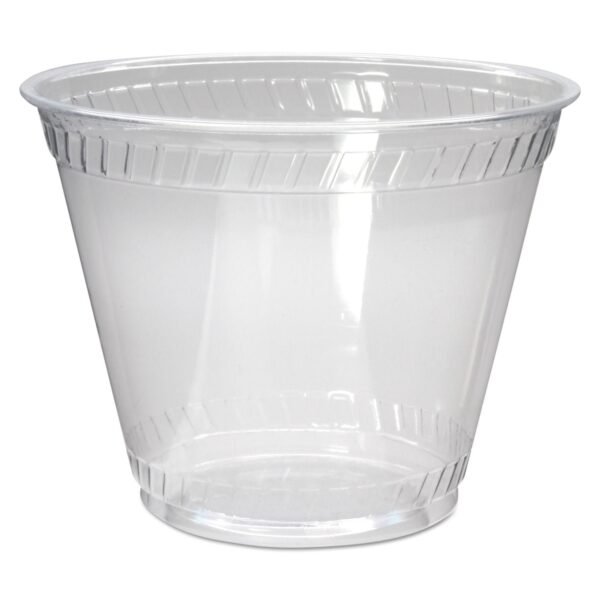 Fabri-Kal Greenware Cold Drink Cups, 9 oz, Clear, Old Fashioned, 50/Sleeve, 20 Sleeves/Carton (GC9OF)