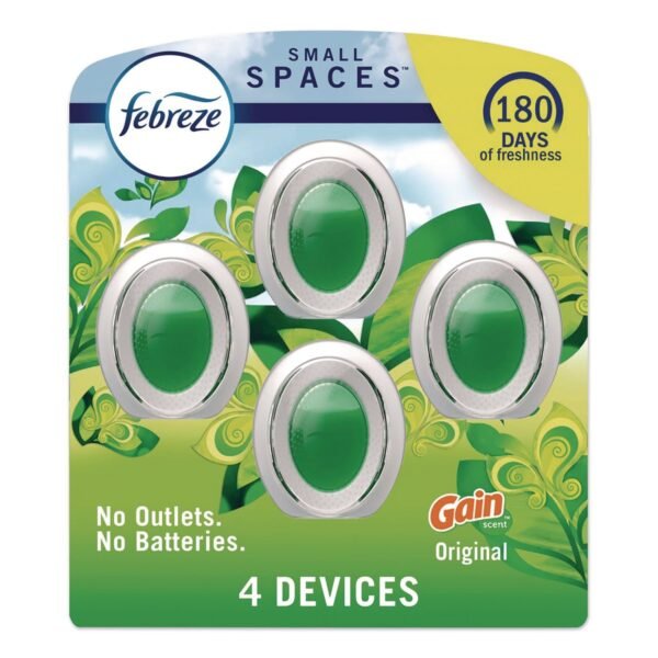 Febreze smallSPACES, Gain Original, 0.25 oz, 4/Pack (2573)