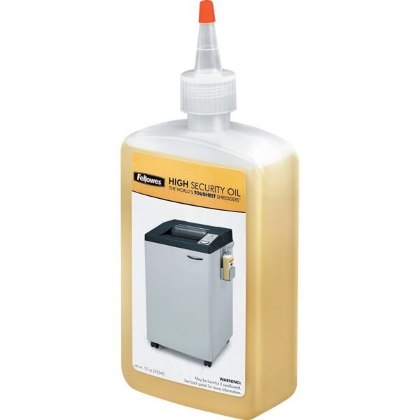 Fellowes Powershred® High Security Shredder Oil 12 Oz. Bottle 12 fl oz (3505701)