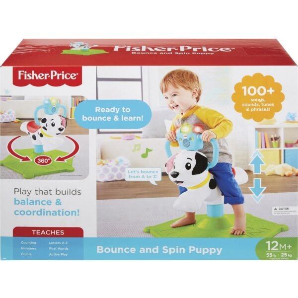 Fisher-Price Bounce & Spin Puppy 55 lb (GCW11)