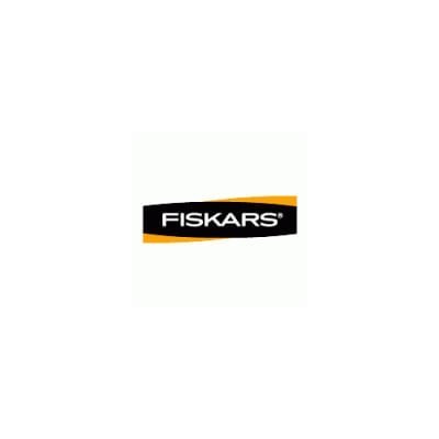 Fiskars Non-stick Titanium Softgrip Scissors 8" Overall Length - Stainless Steel - Straight Tip - Gray - 1 Each (1073590)
