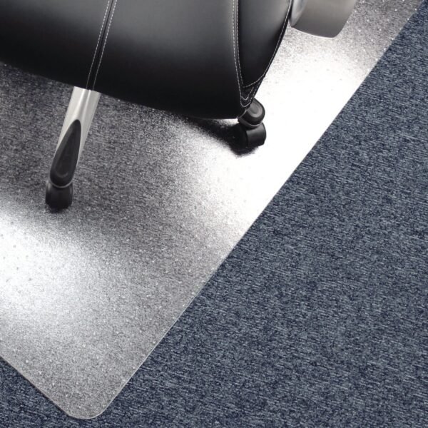 Floortex Cleartex Advantagemat Phthalate Free PVC Chair Mat for Low Pile Carpets, 45" w x 53" l, Clear (PF1113425EV)