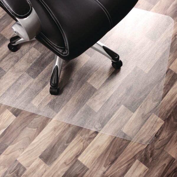 Floortex Cleartex Unomat Anti-Slip Chair Mat for Hard Floors/Flat Pile Carpets, 60" w x 48" l, Clear (EC1215020ERA)