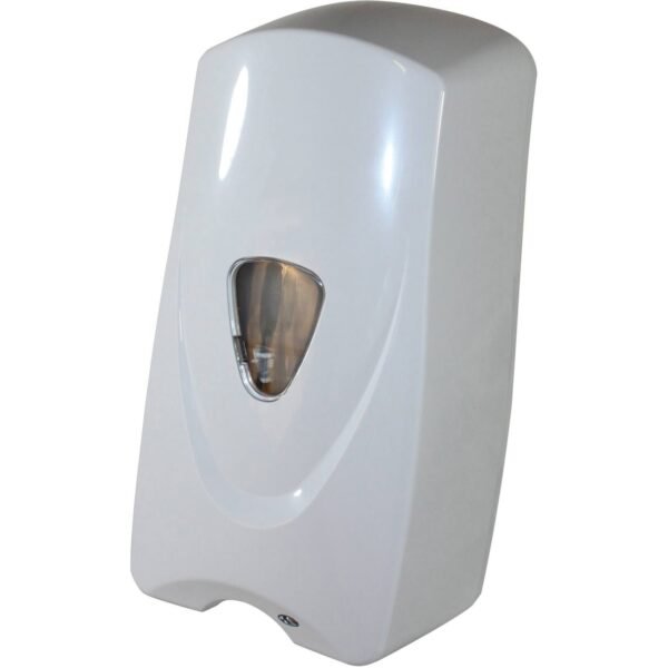 Foameeze Bulk Foam Sensor Soap Dispenser with Refillable Bottle Automatic - 1.06 quart Capacity - Support 4 x C Battery - White - 1 Each (9327)