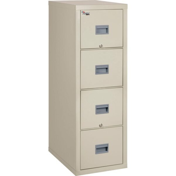 FranklinCovey FireKing Patriot Series 4-Drawer Vertical Fire Files 20.8" Width x 31.6" Depth x 52.8" Height - 4 x Drawer(s) for File - Legal - Vertical - Fire Proof, Impact...