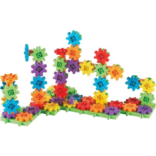 Gears!Gears!Gears! Beginner's Building Set Theme/Subject: Learning - Skill Learning: Early Skill Development - 3-10 Year - 95 Pieces (LER9162)