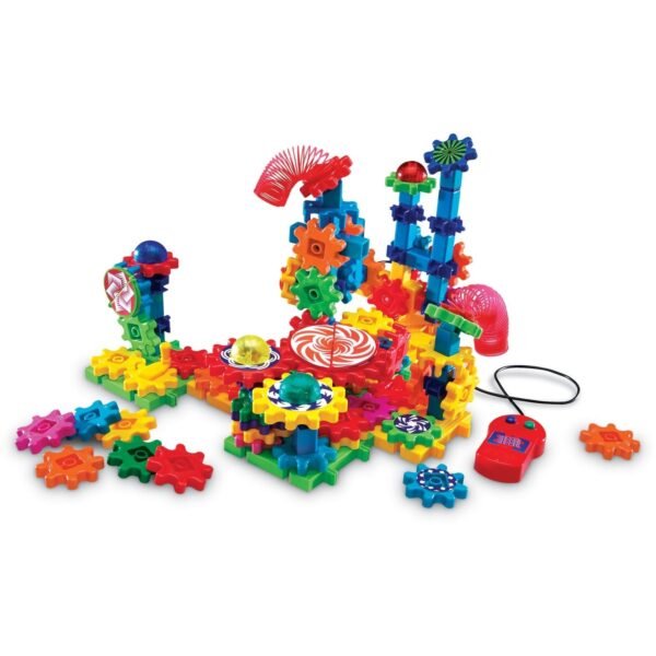 Gears!Gears!Gears! Lights & Action Building Set Theme/Subject: Learning - Skill Learning: Early Skill Development - 5-10 Year - 121 Pieces (LER9209)