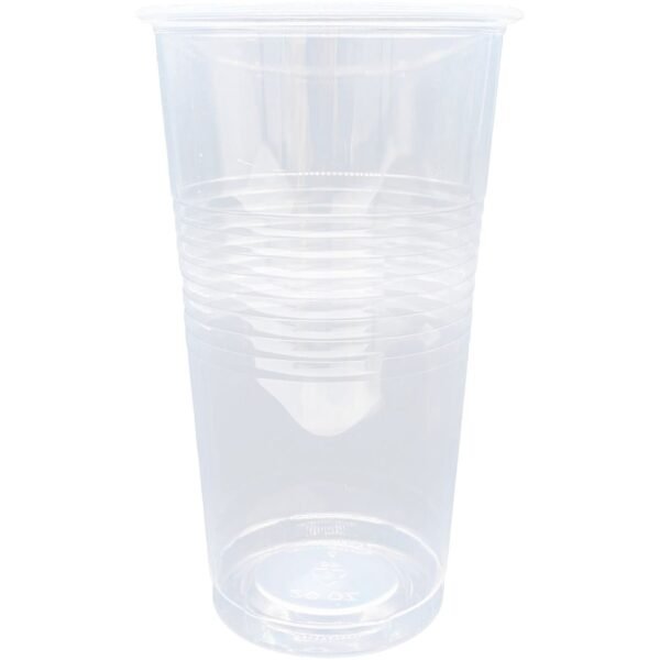 Genuine Joe 20 oz Transparent Beverage Cups 20 fl oz - Clear - Plastic - Beverage, Picnic, Company, Event - 50/Bag - 12 / Carton (GJO10502)