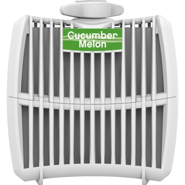 Genuine Joe Air Refreshener Refill Cartridge Cucumber Melon - Long Lasting, Odor Neutralizer - 12 / Carton (GJO99661)
