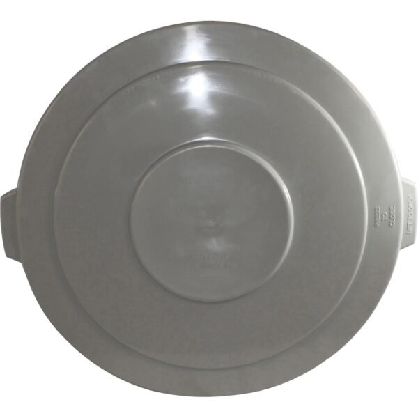 Genuine Joe Gator 55-Gallon Container Lid Plastic - 1 Each - Gray (GJO00247)