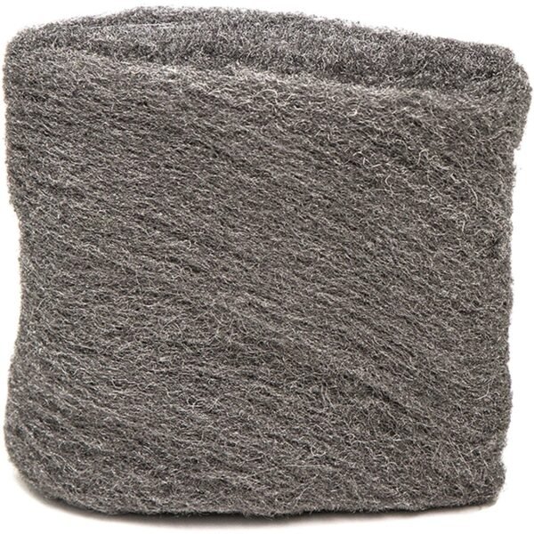 Genuine Joe Heavy-duty Steel Wool Hand Pad 12/Pack - 6 / Carton - Steel - Gray (GJO18411)
