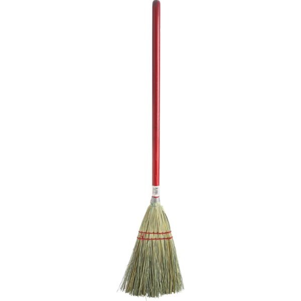 Genuine Joe Lobby Broom 24" Handle Length - Wood Handle - Natural - 1 Each (GJO11501)