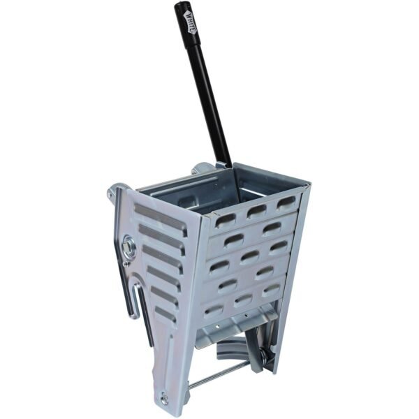 Genuine Joe Metal Squeeze Wringer Handle, Rust Resistant - 11" x 12" x 20" - Steel - Metallic - 1 Each (GJO85152)