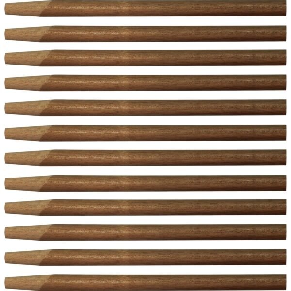 Genuine Joe Squeegee Handle 60" Length x 1.13" Diameter - Natural - Wood - 12 / Carton (GJO66000CT)