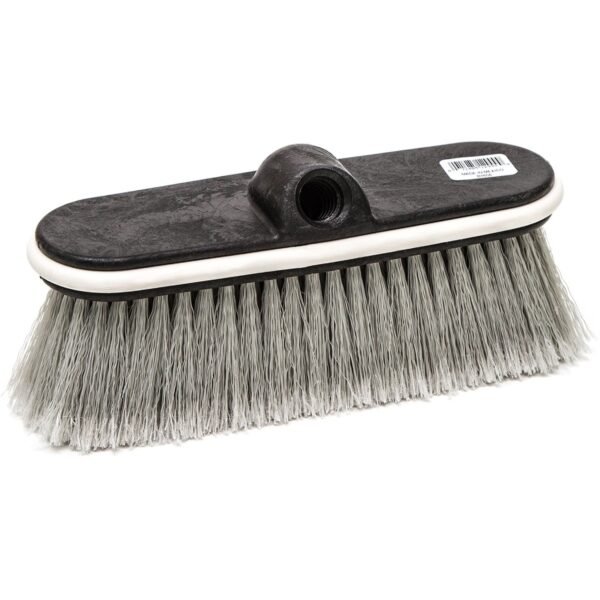 Genuine Joe Window, Vehicle & Wall Brush 2.4" Overall Length - Gray - 1 Each (GJO18410)