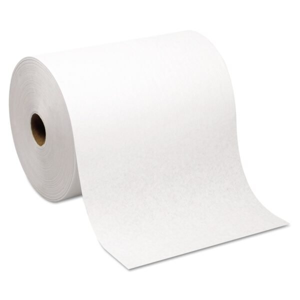 Georgia Pacific Professional Hardwound Roll Paper Towel, Nonperforated, 1-Ply, 7.87" x 1,000 ft, White, 6 Rolls/Carton (26470)