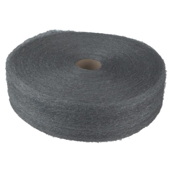 GMT Industrial-Quality Steel Wool Reel, #1 Medium, 5 lb Reel, 6/Carton (105044)