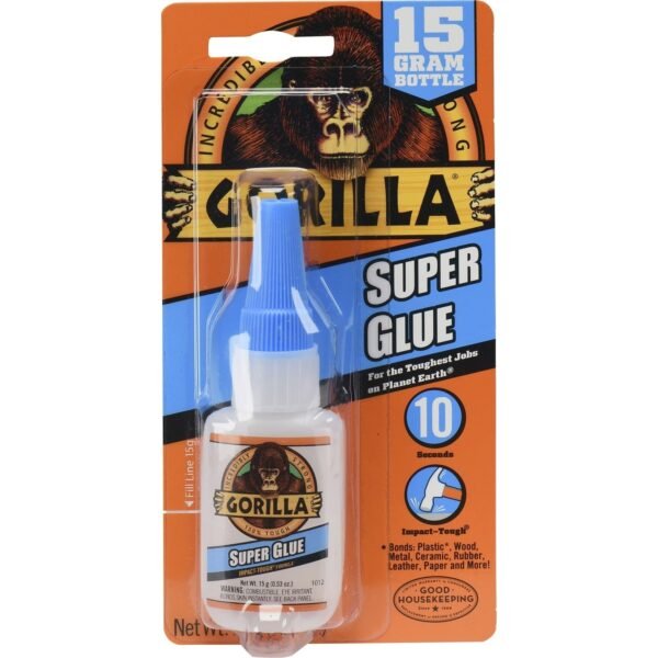 Gorilla Glue Gorilla Super Glue 0.53 oz - Clear - 1 Each (7805001)