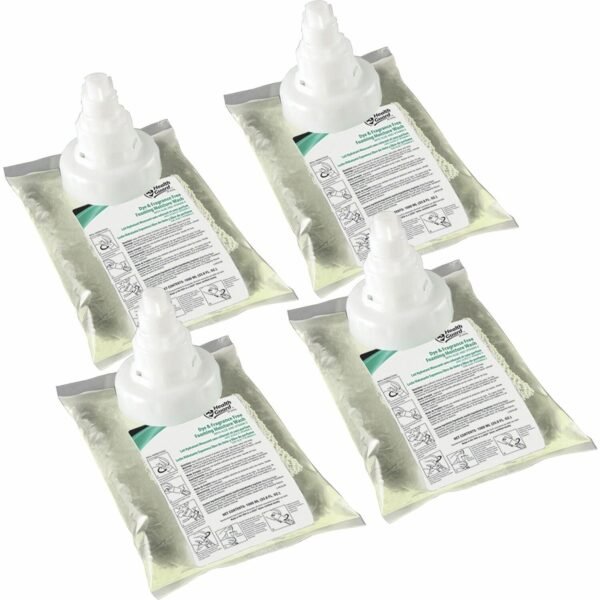 Health Guard Foaming Moisture Wash Dye & Fragrance Free Fragrance-free Scent - 1.06 quart - Soil Remover - Hand, Restroom, Office, Hospital, Hotel, Casino, Spa, Skin -...