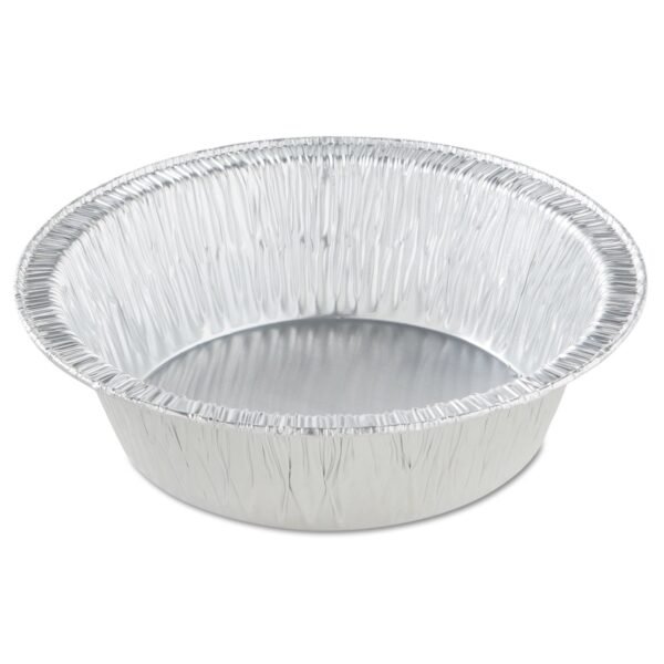 HFA Aluminum Pans, 8 oz, 5" Diameter x 3.38"h, 2,000/Carton (30625)