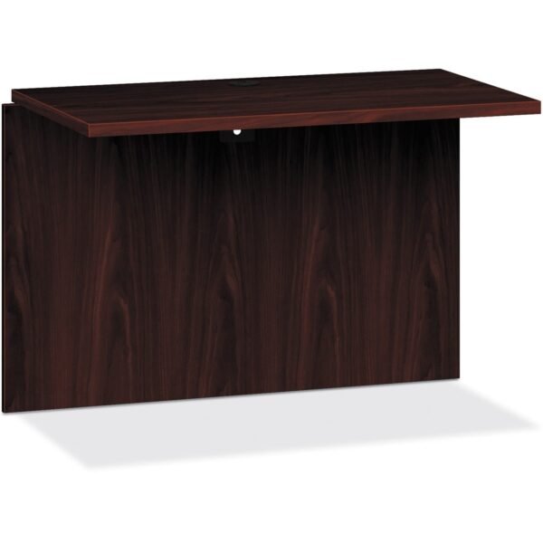 HON 10500 Series Bridge 29.5" Height x 42" Width x 24" Depth - Square Edge - Finish: Laminate, Mahogany - Scratch Resistant, Stain Resistant - For Office (10560NN)