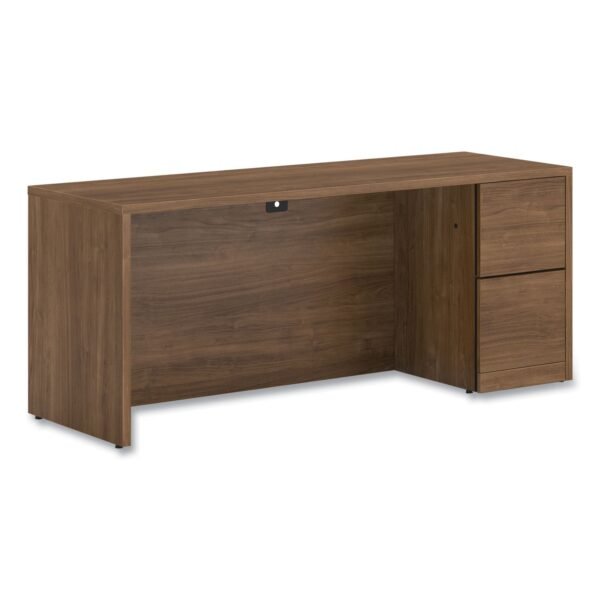 HON 10500 Series Full-Height Right Pedestal Credenza, 72" x 24" x 29.5", Pinnacle (105903RPINC)