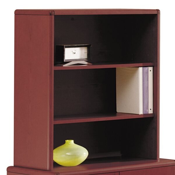 HON 10700 Series Bookcase Hutch, 32.63w x 14.63d x 37.13h, Mahogany (107292NN)