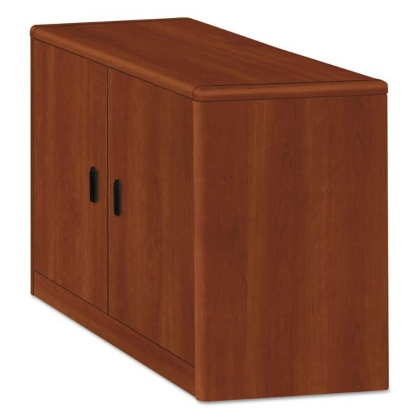 HON 10700 Series Locking Storage Cabinet, 36w x 20d x 29.5h, Cognac (107291CO)