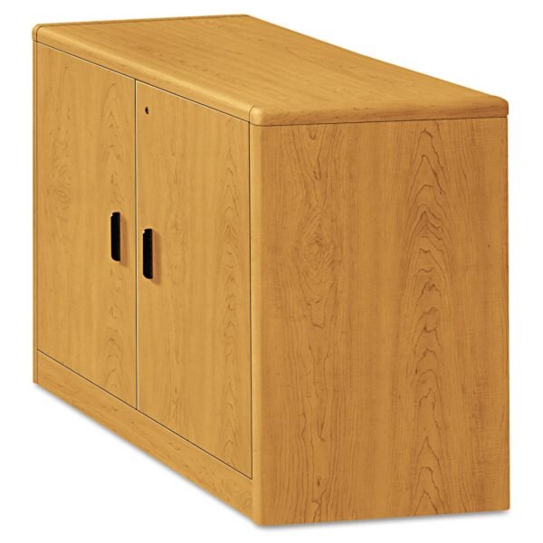 HON 10700 Series Locking Storage Cabinet, 36w x 20d x 29.5h, Harvest (107291CC)