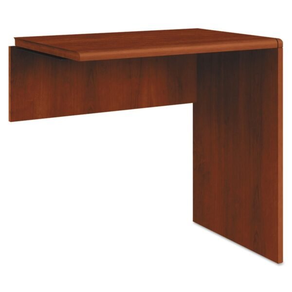 HON 10700 Series Right Return Shell, 30w x 20d x 29.5h, Cognac (107270XCO)