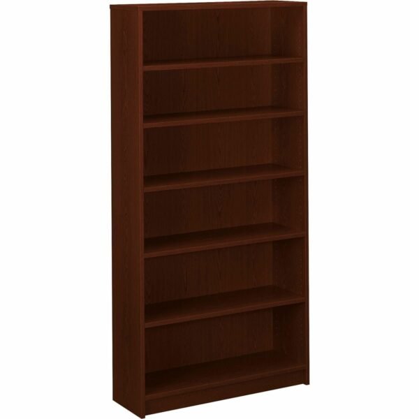 HON 1870 H1876 Bookcase 72.6" Height x 36" Width x 11.5" Depth - 6 Shelve(s) - Finish: Mahogany (1876N)