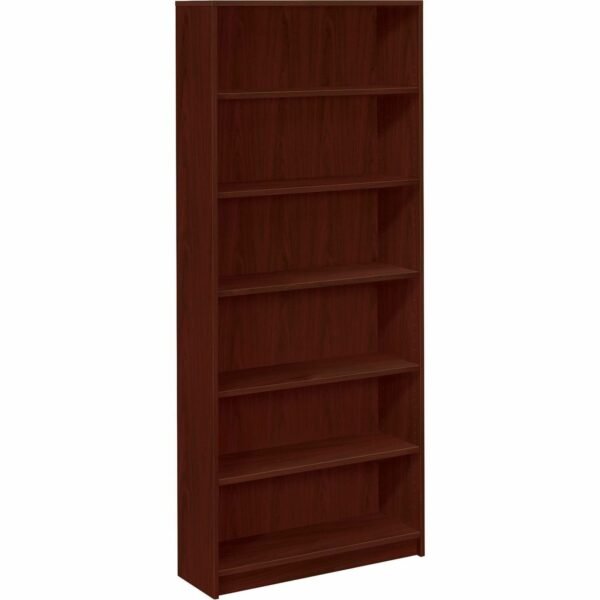 HON 1870 H1877 Bookcase 84" Height x 36" Width x 11.5" Depth - 6 Shelve(s) - Finish: Mahogany (1877N)