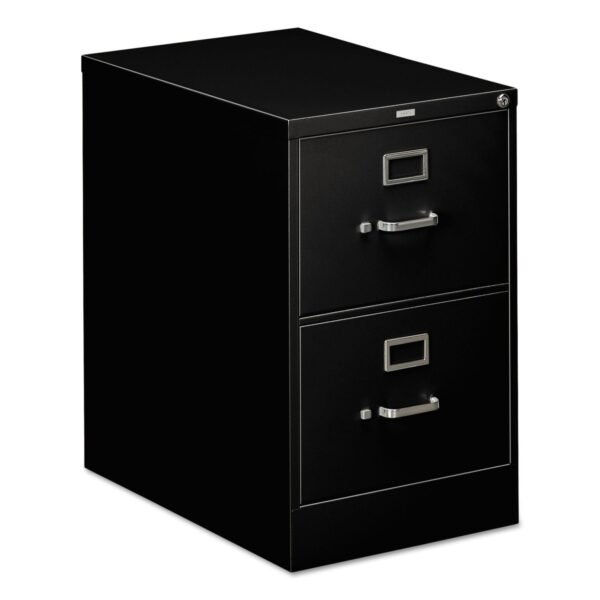 HON 310 Series Vertical File, 2 Legal-Size File Drawers, Black, 18.25" x 26.5" x 29" (312CPP)