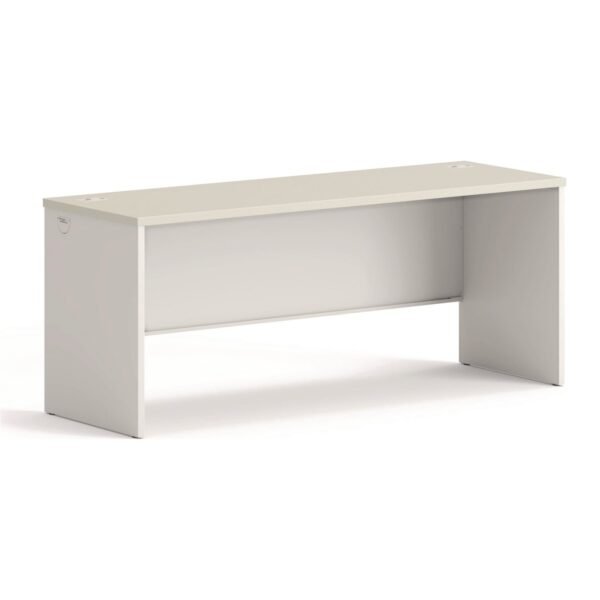 HON 38000 Series Desk Shell, 72" x 24" x 30", Light Gray/Silver (38925B9Q)