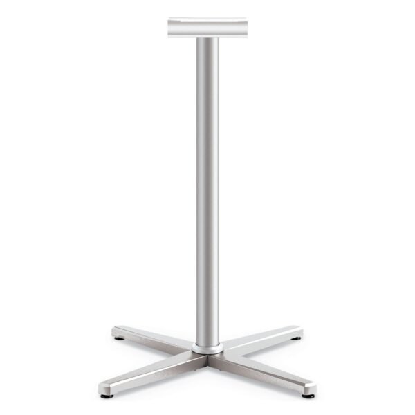 HON Arrange X-Leg Base for 42" to 48" Tops, 32w x 32d x 40h, Silver (CT42LXPR8)