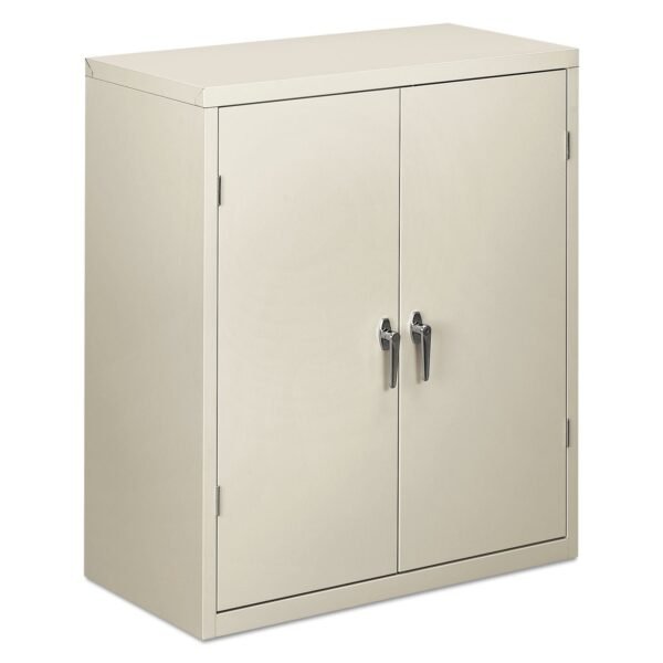HON Assembled Storage Cabinet, 36w x 18.13d x 41.75h, Light Gray (SC1842Q)