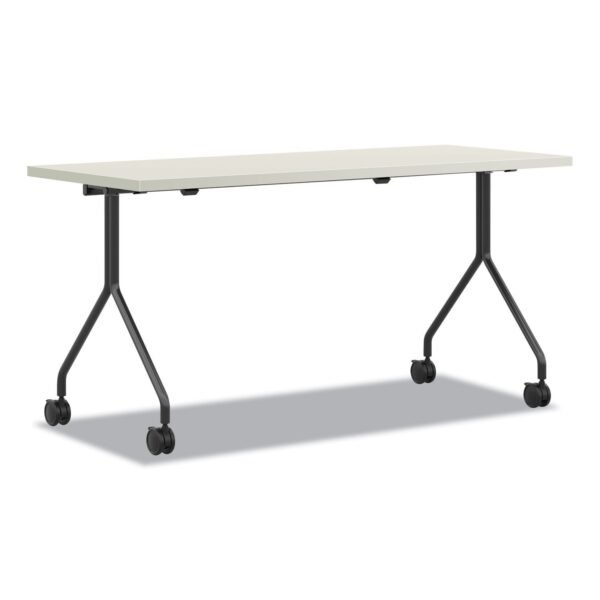 HON Between Nested Multipurpose Tables, Rectangular, 48w x 24d x 29h, Silver Mesh/Loft (PT2448NSB9LT)