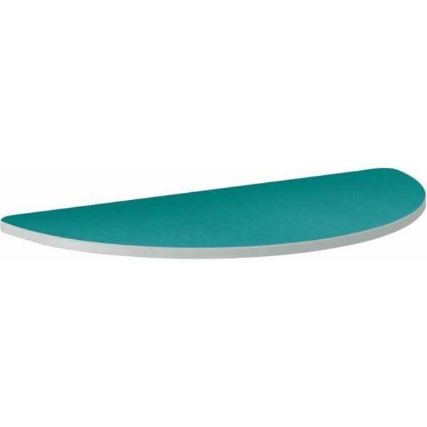 HON Build Series Half-round Tabletop Half Round Top - 25" to 34" Adjustment x 60" Width x 30" Depth - Moroccan - 1 Each (SH3060ENLM1K)