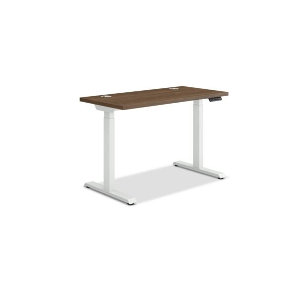 HON Coordinate Height Adjustable Desk Bundle 2-Stage, 46" x 22" x 27.75" to 47", PinnacleDesigner White (HAT2SPNW2246)