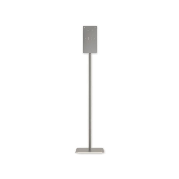 HON Hand Sanitizer Station Stand, 12 x 16 x 54, Silver (STANDP8T)