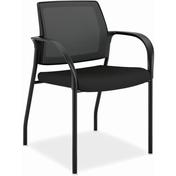 HON Ignition Chair Black Seat Color - Fabric Seat Material - Black Back Color - Mesh Back Material - Black Frame Color - Steel Frame Material - Black - Armrest - 1 Each...