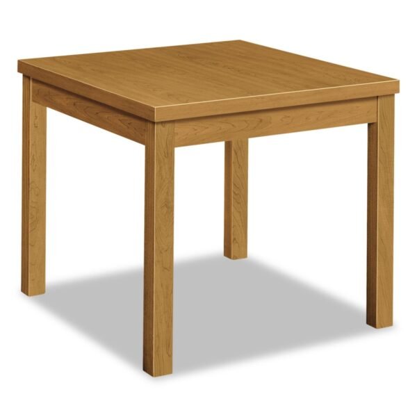 HON Laminate Occasional Table, Square, 24w x 24d x 20h, Harvest (80192CC)