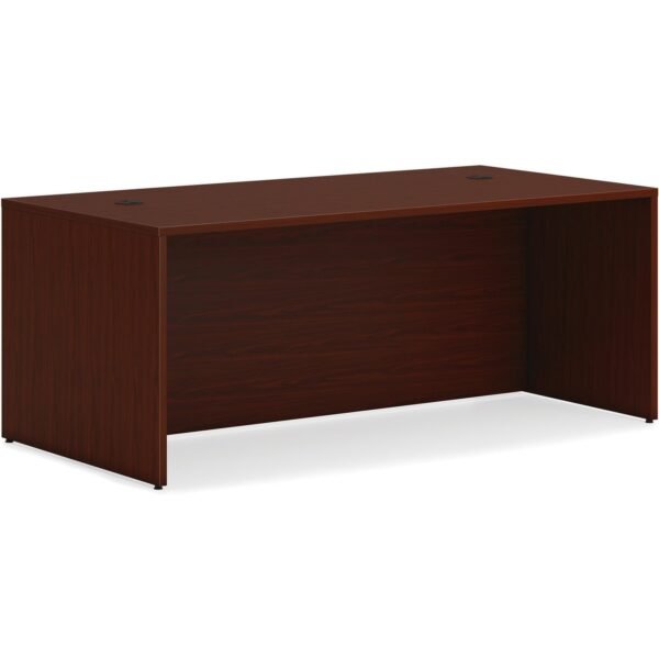HON Mahogany Laminate Mod Desk Component 29" Height x 72" Width x 36" Depth - Material: Metal - Finish: Mahogany Laminate (LDS7236LT1)
