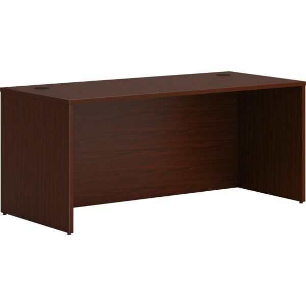 HON Mod Desk Shell | 66"W | Traditional Mahogany Finish 29" Height x 66" Width x 30" Depth - Finish: Traditional Mahogany, Laminate (LDS6630LT1)