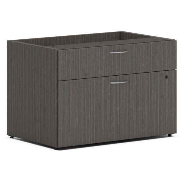 HON Mod HLPLCL3020BF Credenza 21" Height x 30" Width x 20" Depth - 2 - Finish: Slate Teak (LCL3020BFLS1)