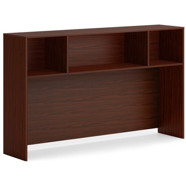 HON Mod HLPLDH66 Hutch 39.8" Height x 66" Width x 14" Depth - Finish: Traditional Mahogany (LDH66LT1)