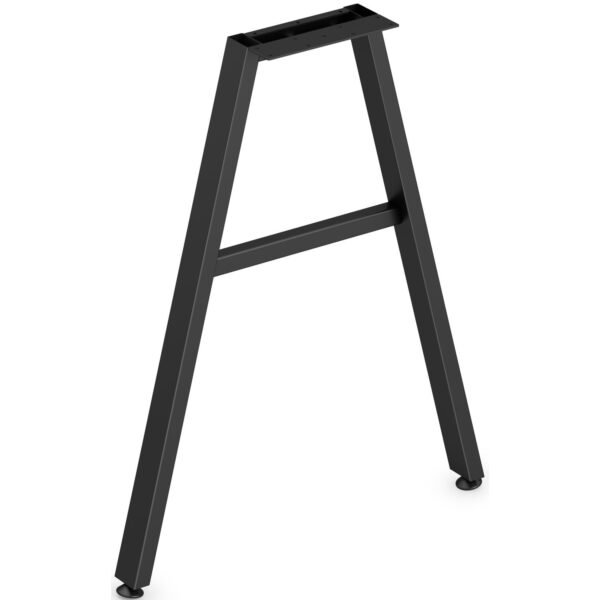 HON Mod HLPLLEG24A Worksurface A-Leg x 24" Width - Finish: Black (LPLLEG24ABLK)