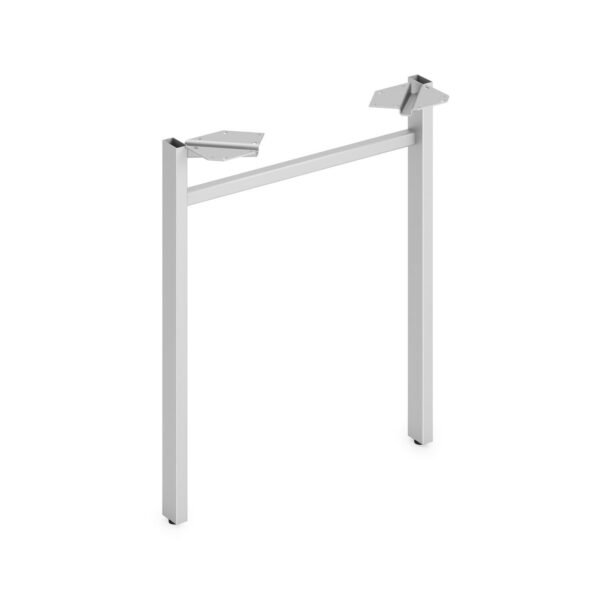 HON Mod HLPLLEG24U Worksurface U-Leg x 24" Width - Finish: Silver (LPLLEG24USVR)